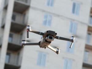 drone durante il volo