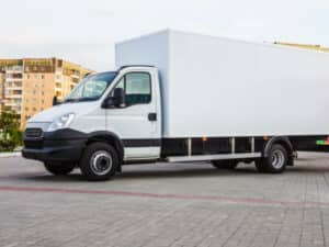 furgone per il trasporto beni trasloco