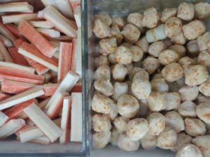 prodotti alimentari surgelati